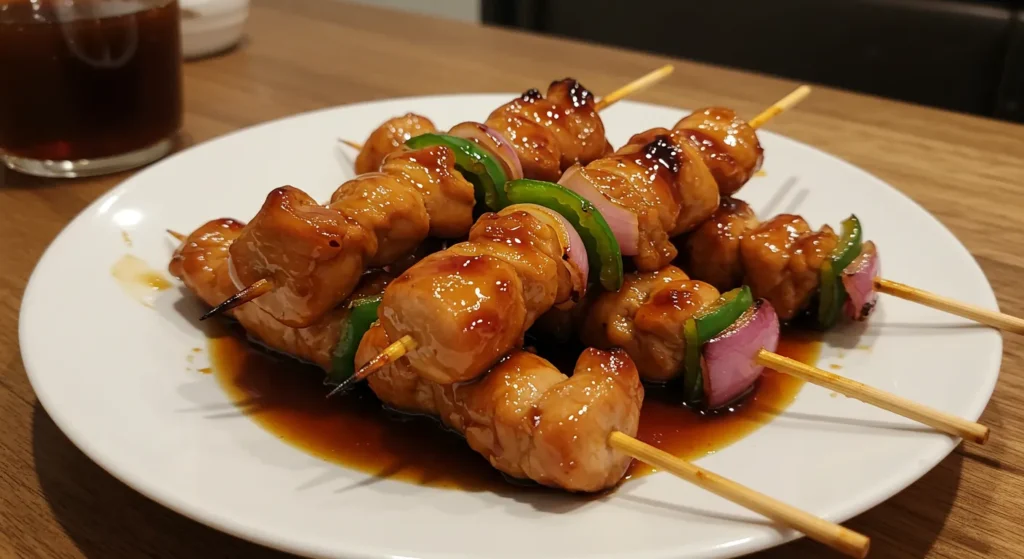 Teriyaki Chicken Skewers