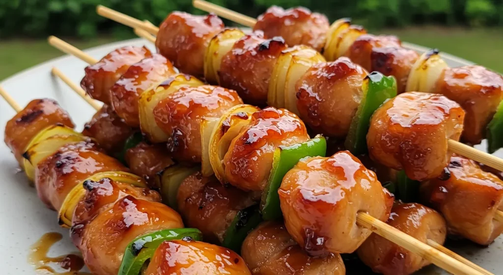 Teriyaki Chicken Skewers