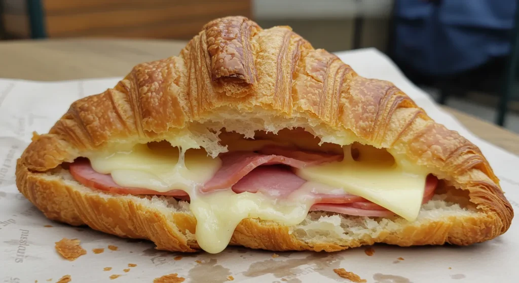 Ham and Cheese Croissant