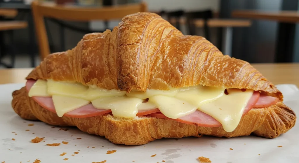 Ham and Cheese Croissant