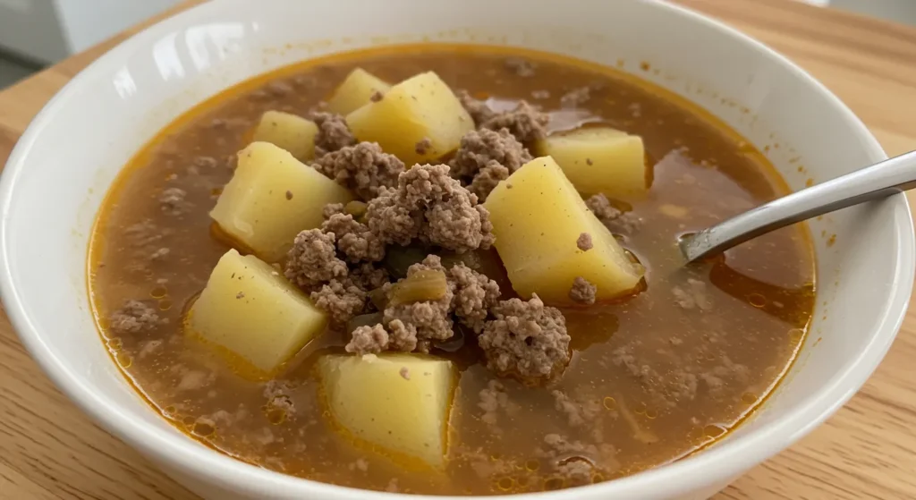 Hamburger Potato Soup