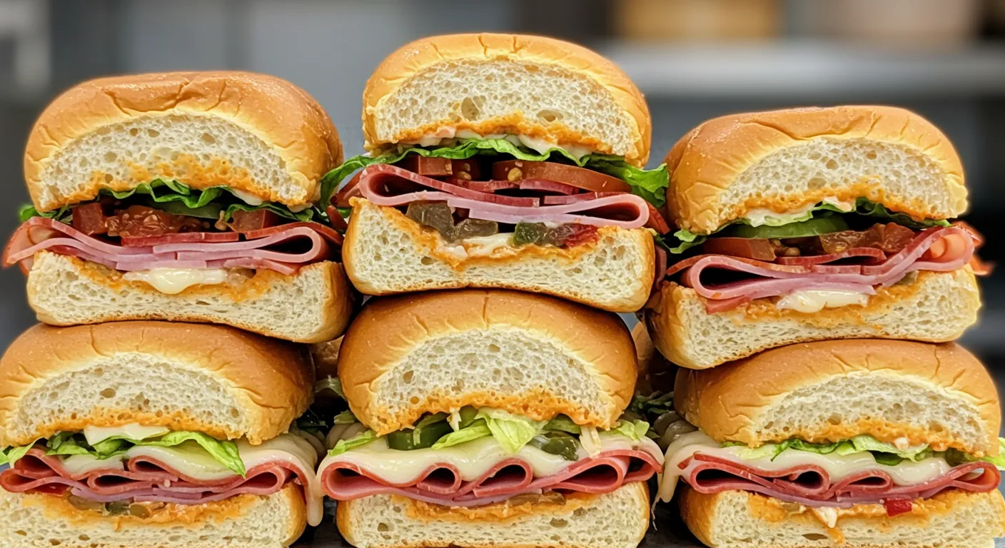 Hot Italian Sub Sliders