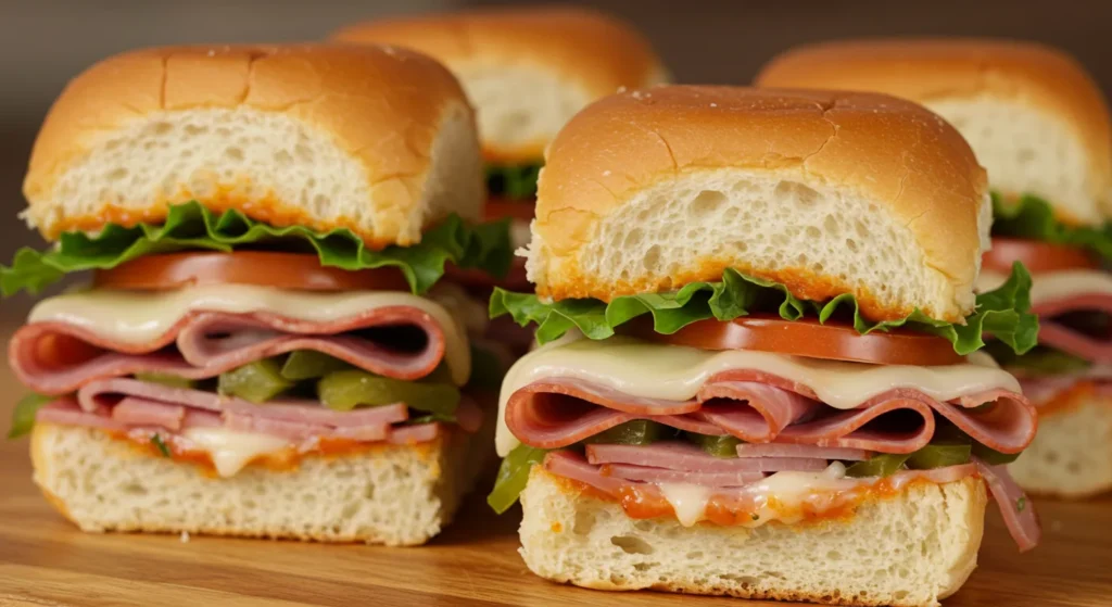 Hot Italian Sub Sliders