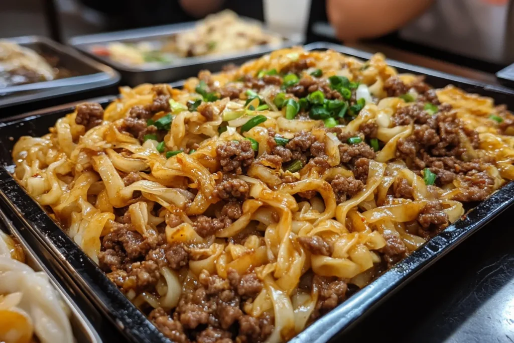 Mongolian Ground Beef Noodles02