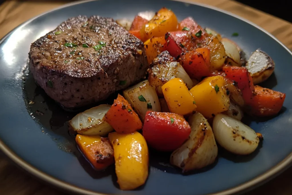 Pepper Steak with Bell Peppers and Onion02