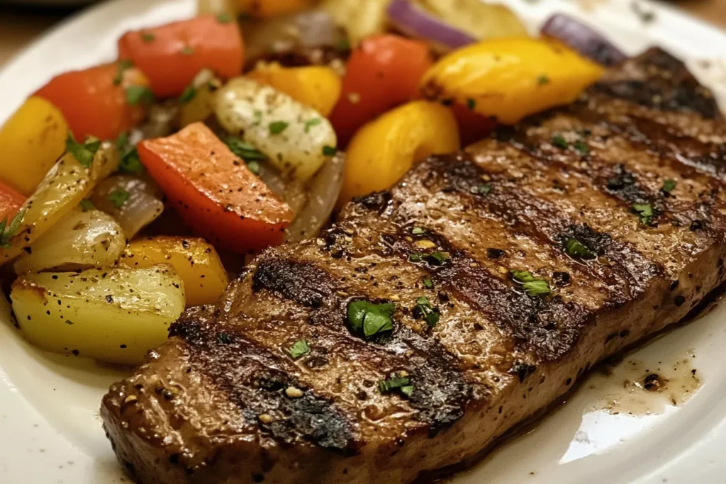 Pepper Steak with Bell Peppers and Onion03