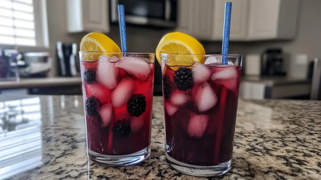 Refreshing Blackberry Lemon Cooler 07