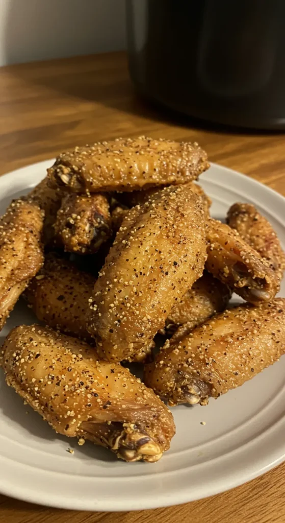 Air Fryer Lemon Pepper Wings