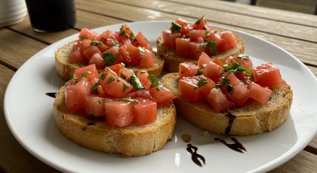 Balsamic Bruschetta