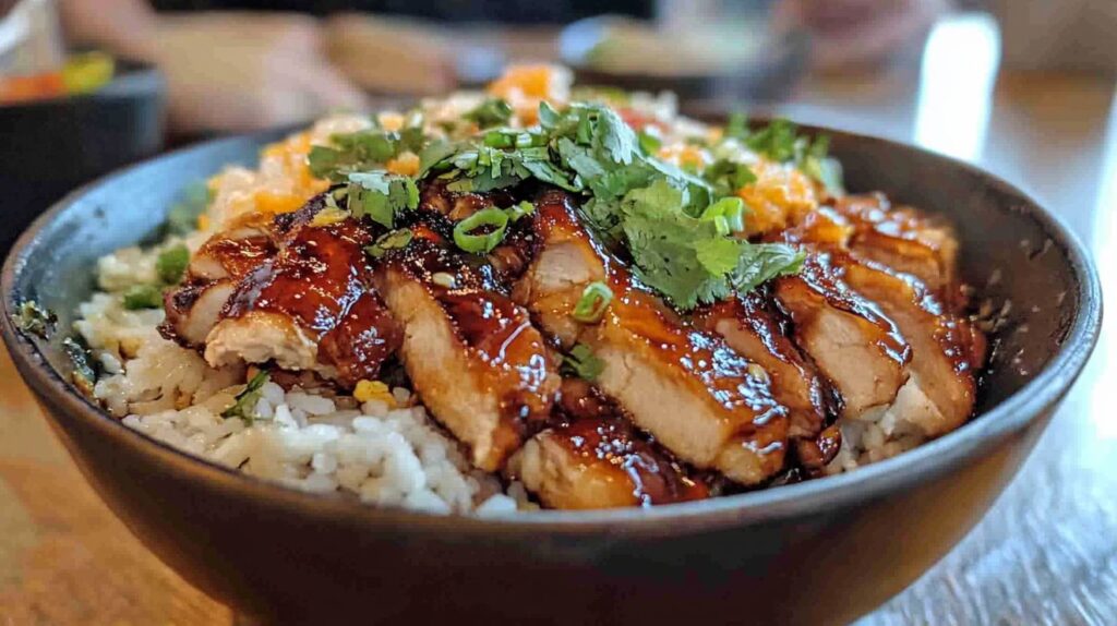 Hot Honey Chicken Bowls