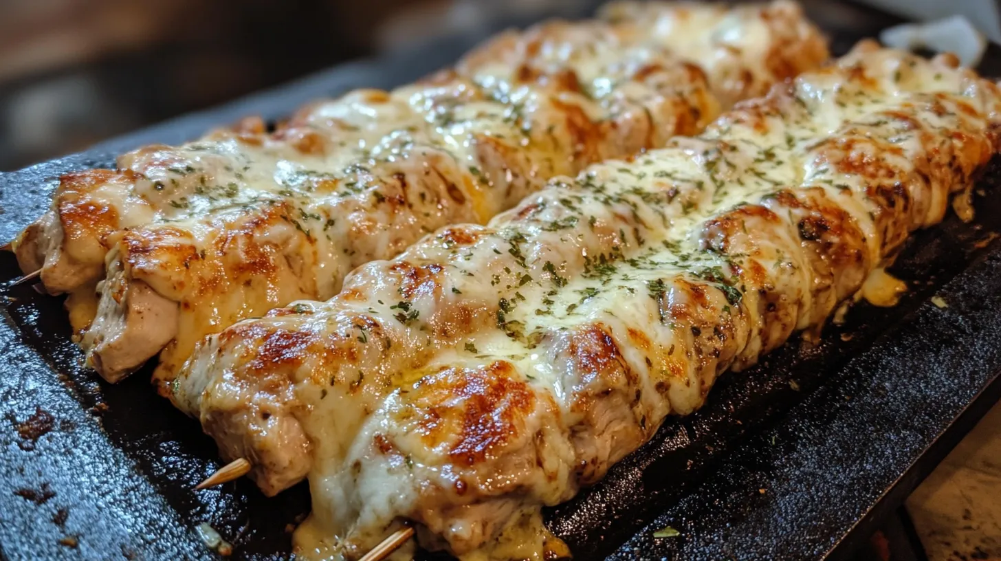 Chicken Cheese Kebab