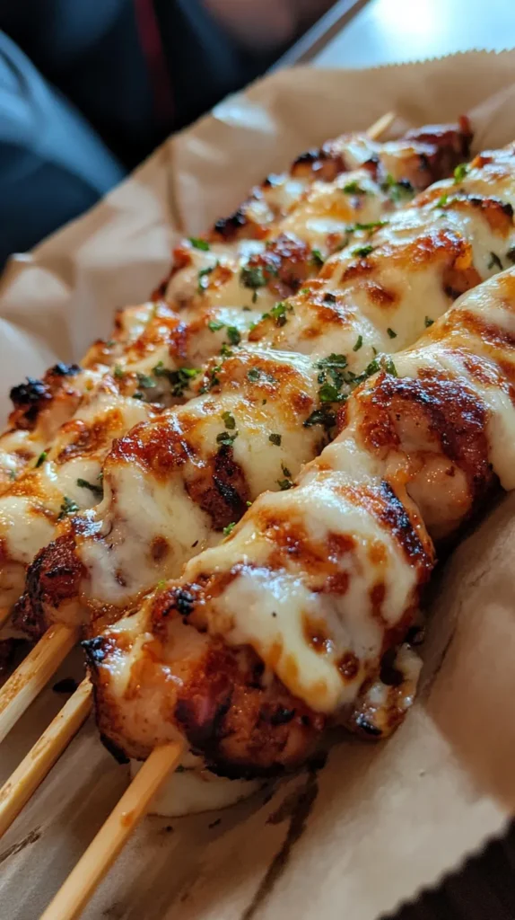 Chicken Cheese Kebab