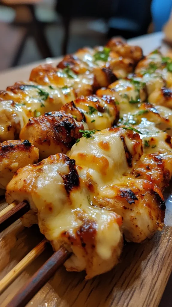 Chicken Cheese Kebab