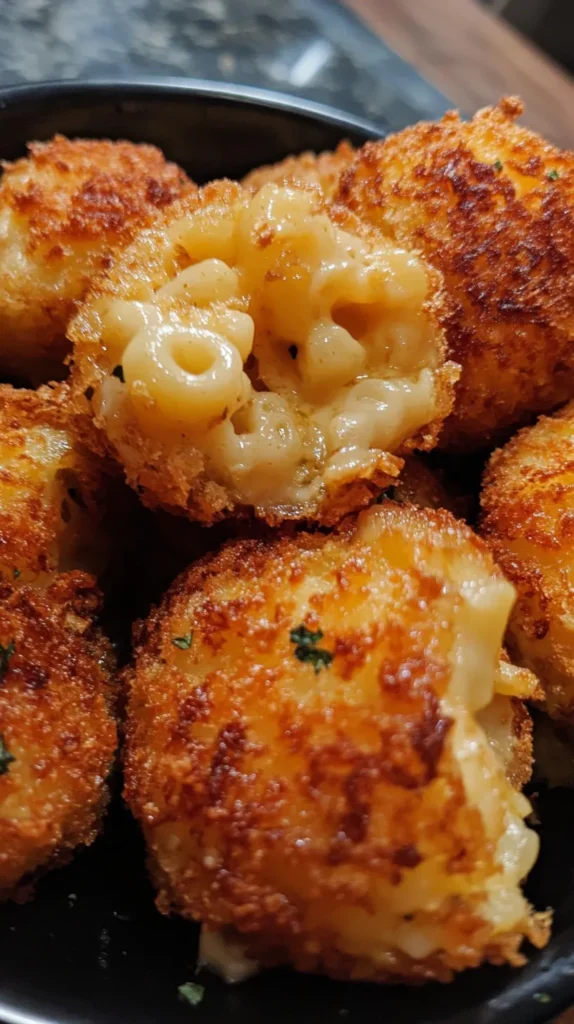 Crispy Mac and Cheese Bites