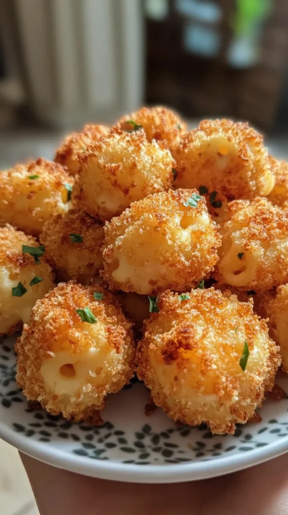 Crispy Mac and Cheese Bites