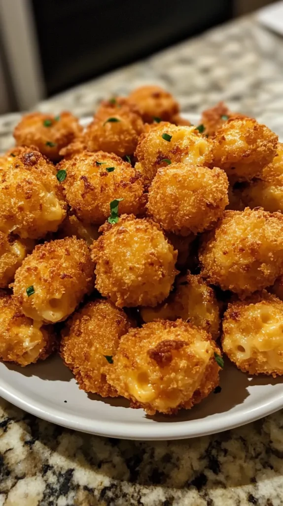 Crispy Mac and Cheese Bites