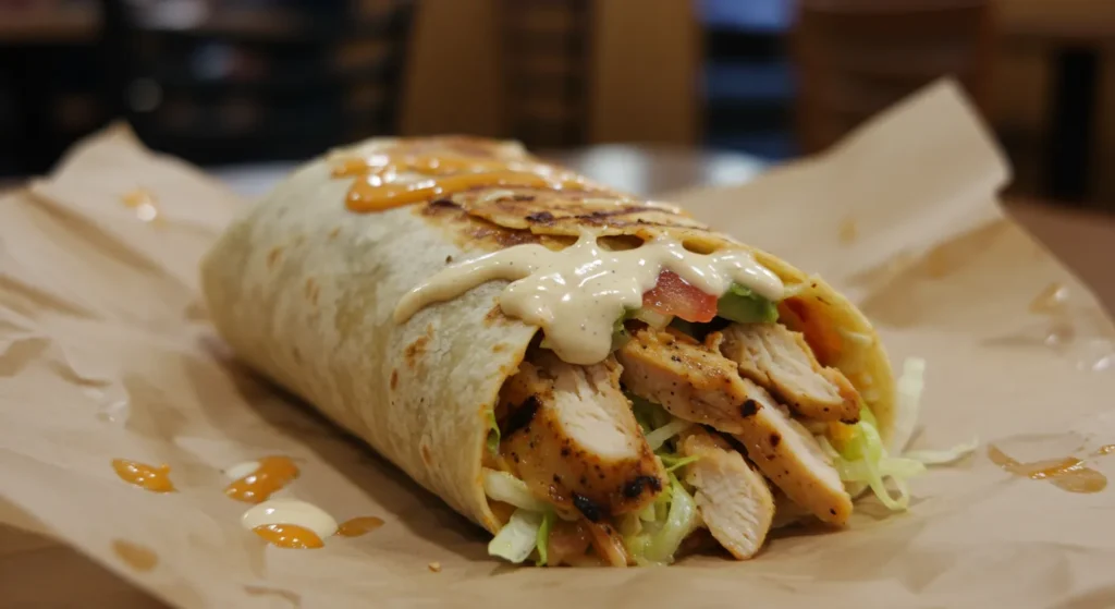 Chipotle Ranch Grilled Chicken Burrito