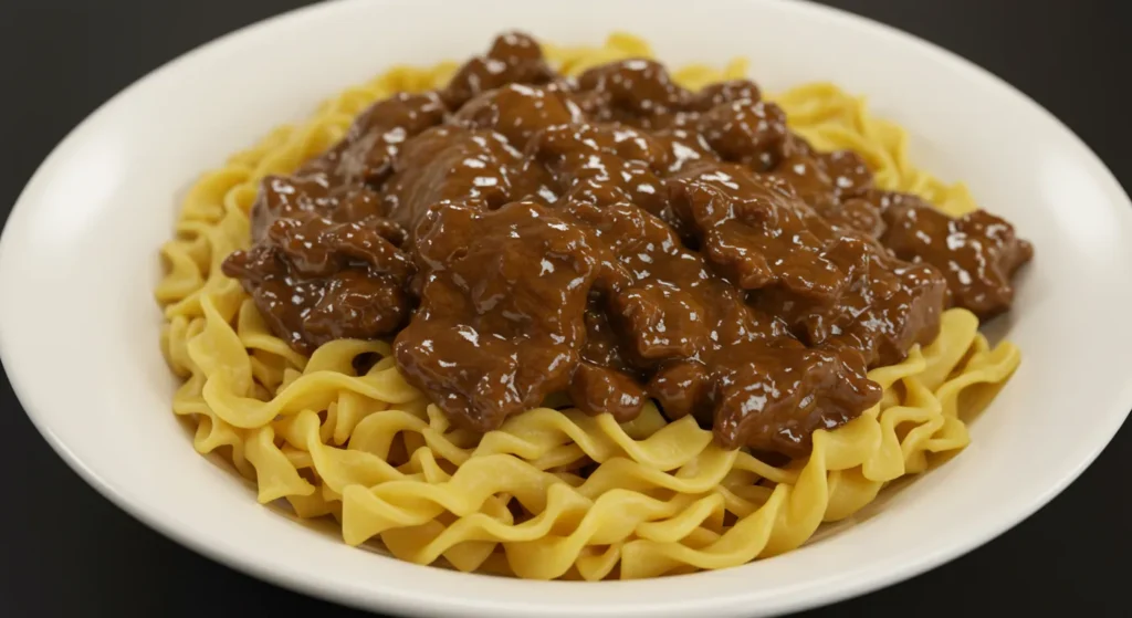 Easy Beef and Noodles