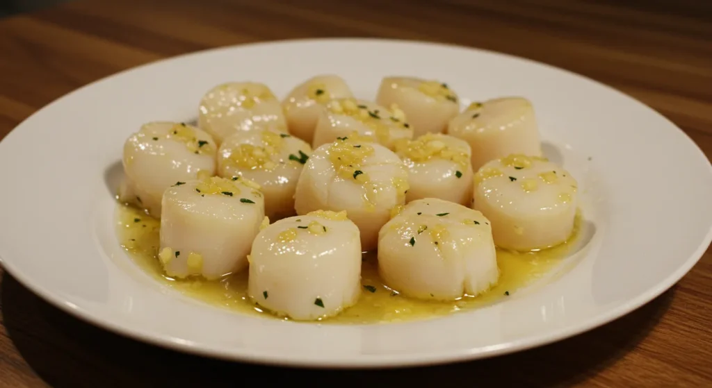 Garlic-Lemon Scallops