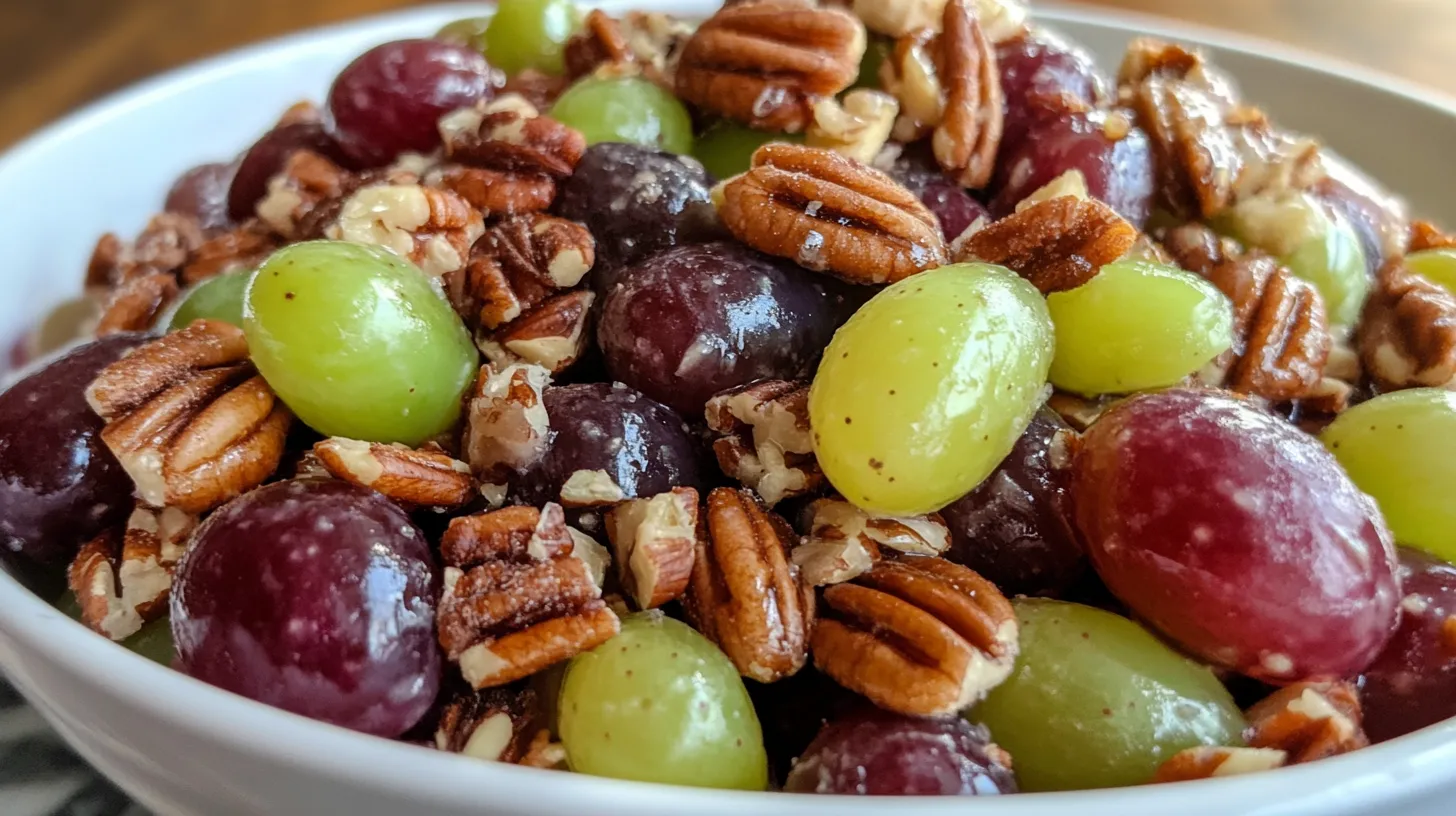 Grape Salad with Brown Sugar Pecans