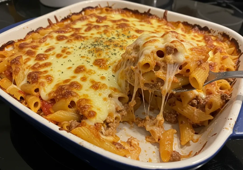 Marry Me Chicken Pasta Bake