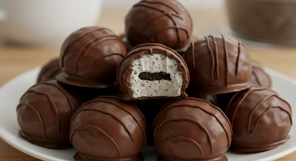 Easy Oreo Truffles 2 Oreo Truffles