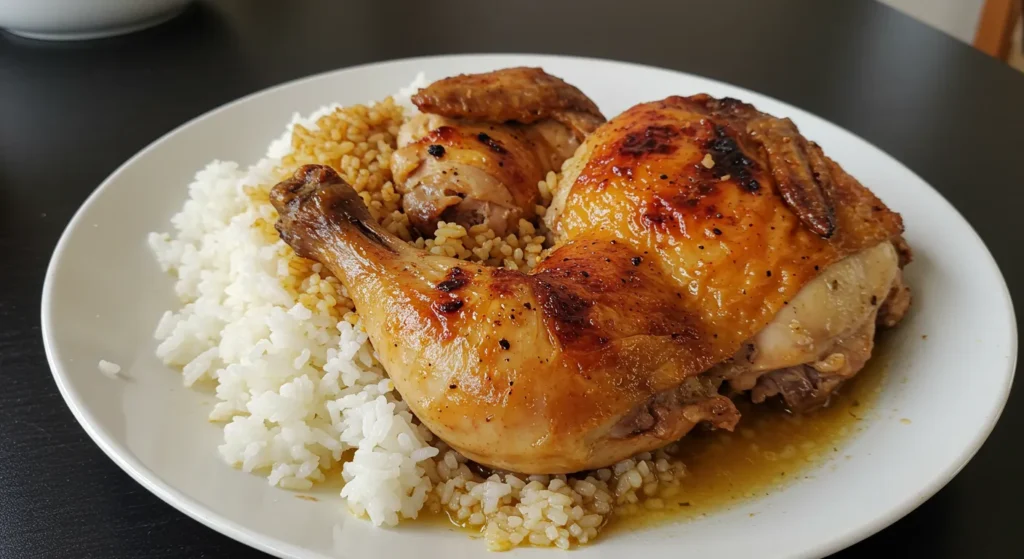 Oven Baked Chicken and Rice