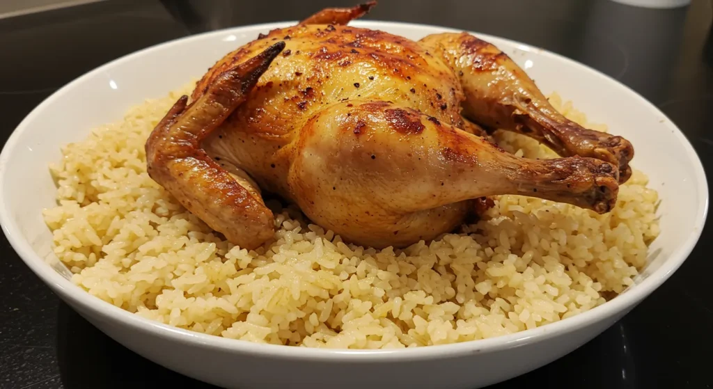 Oven Baked Chicken and Rice