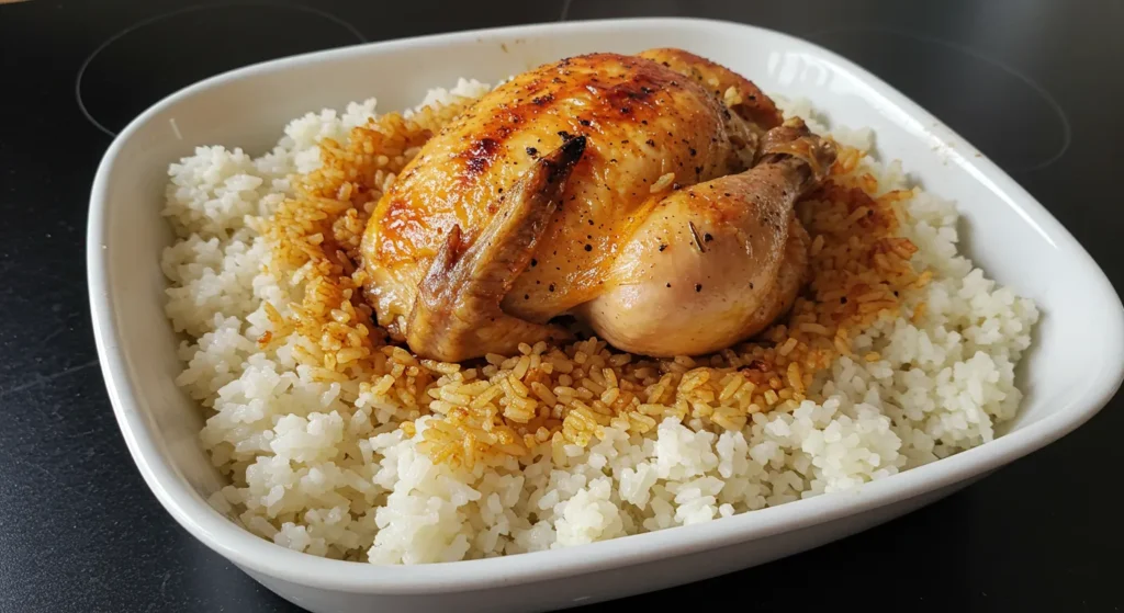 Oven Baked Chicken and Rice