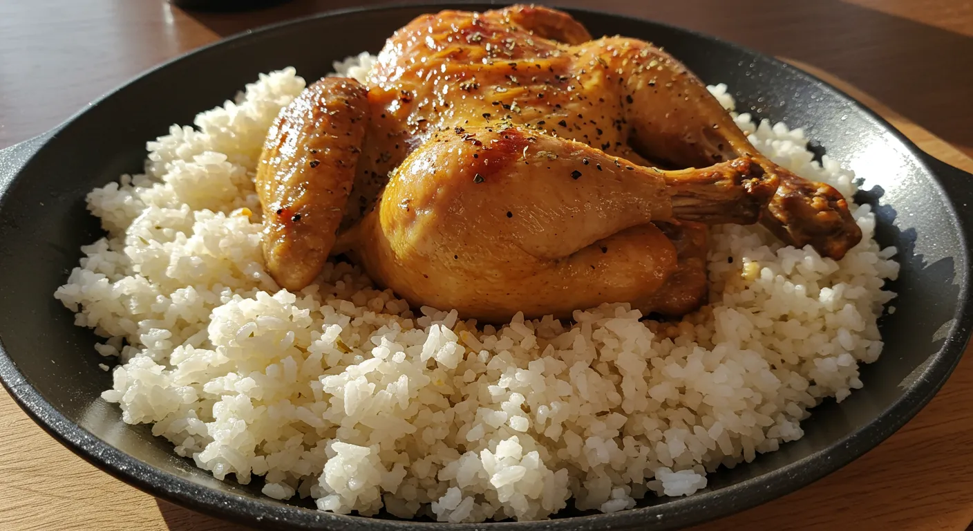 Oven Baked Chicken and Rice