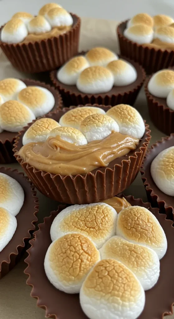 Peanut Butter Marshmallow Cups