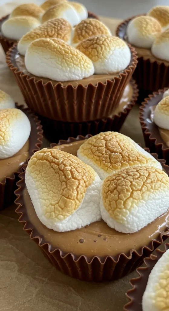 Peanut Butter Marshmallow Cups