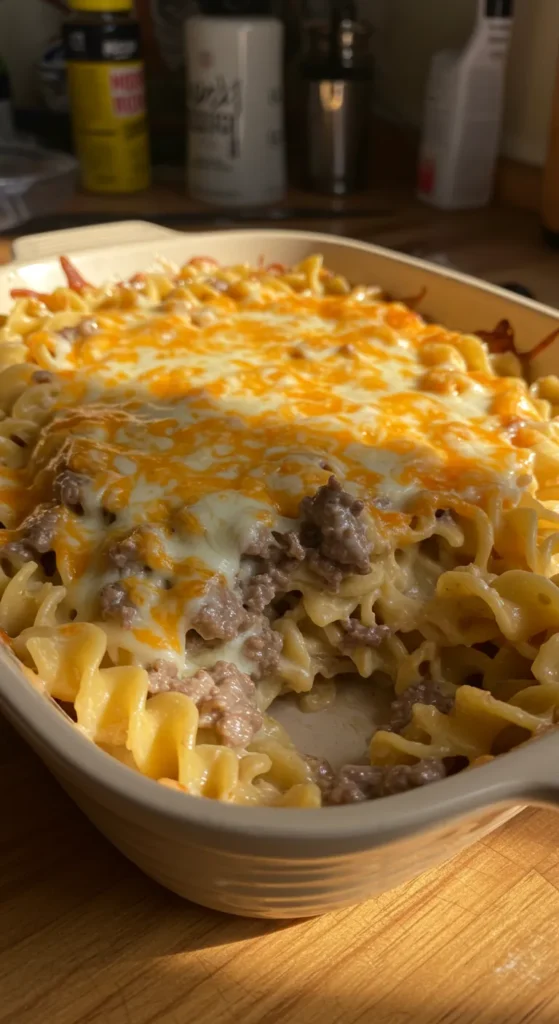 Sour Cream Beef Noodle Casserole