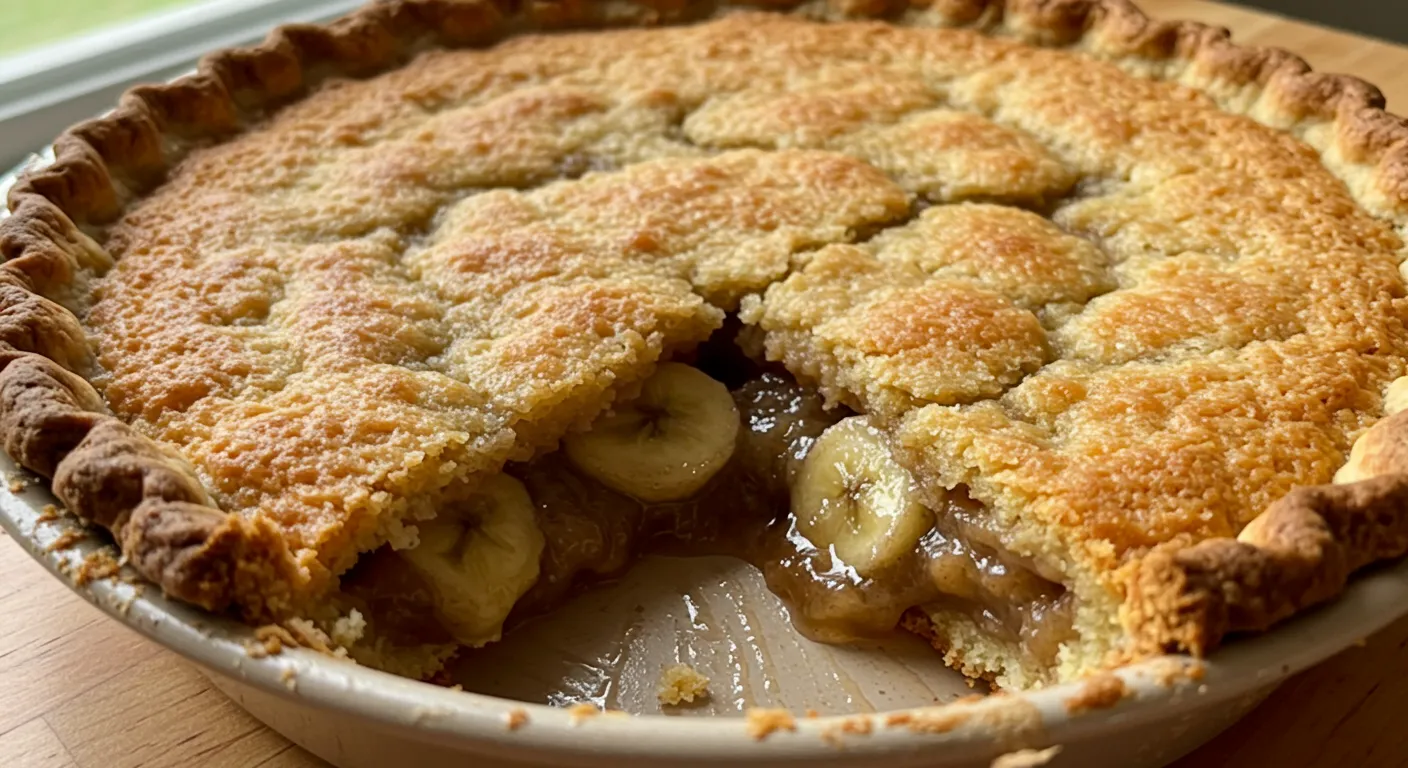 Southern Banana Cobbler