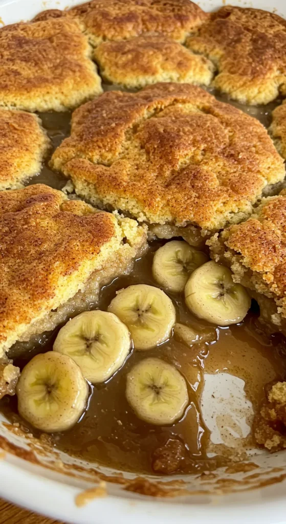 Southern Banana Cobbler