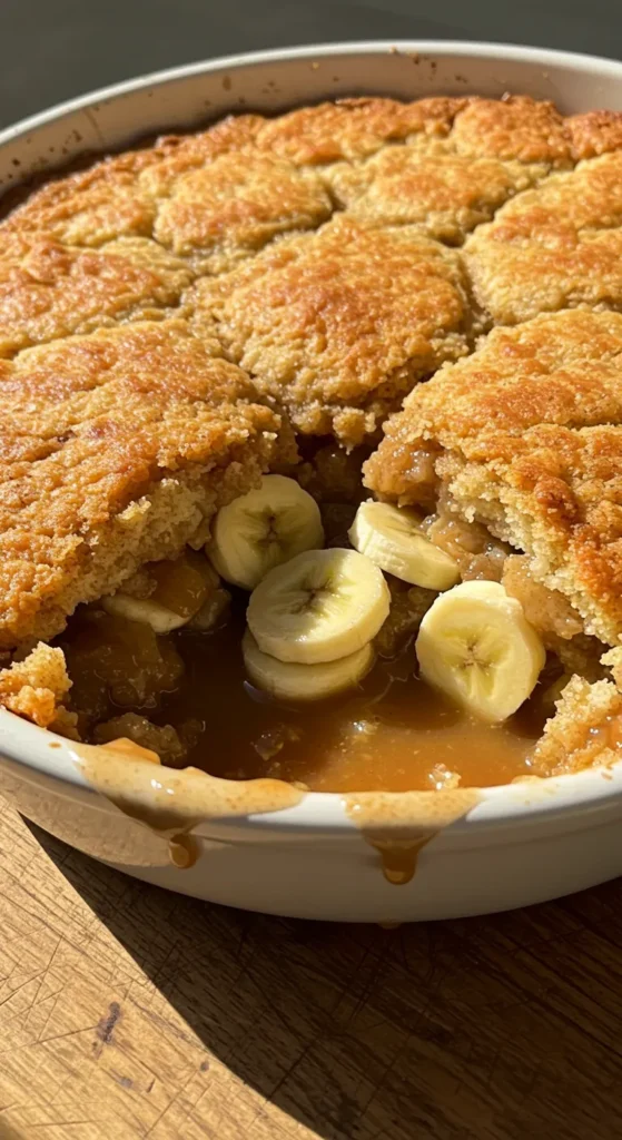 Southern Banana Cobbler