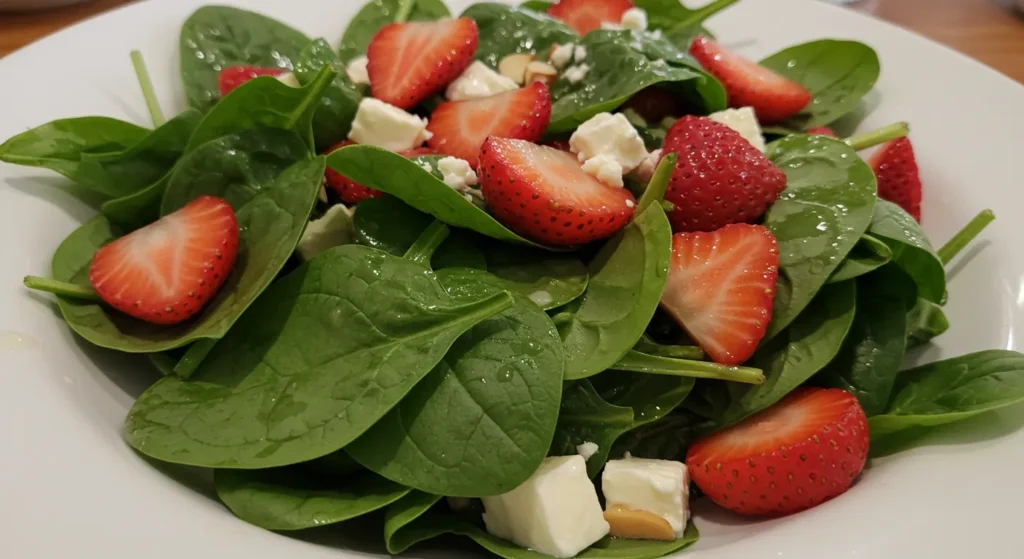 Strawberry Spinach Salad