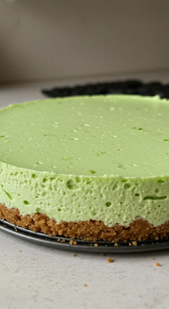 Zesty Lime Mousse Cheesecake
