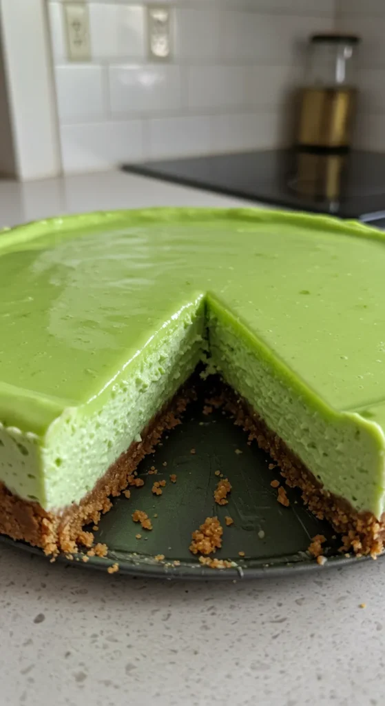 Zesty Lime Mousse Cheesecake