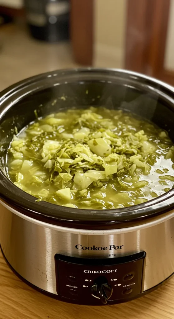 crockpot cabbage soup