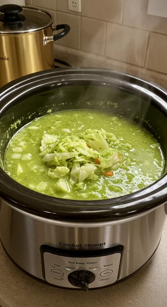 crockpot cabbage soup