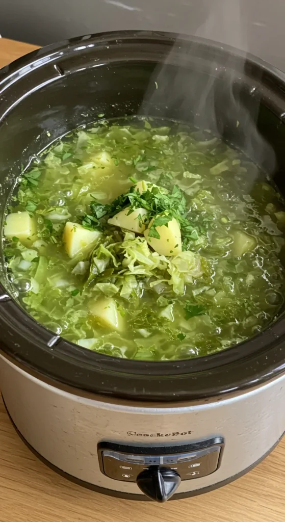 crockpot cabbage soup