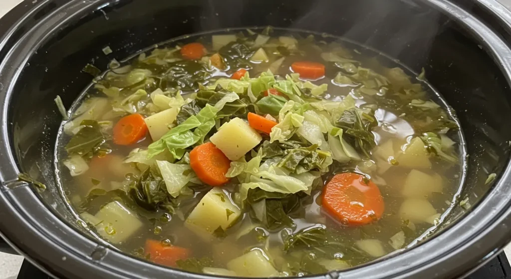 crockpot cabbage soup