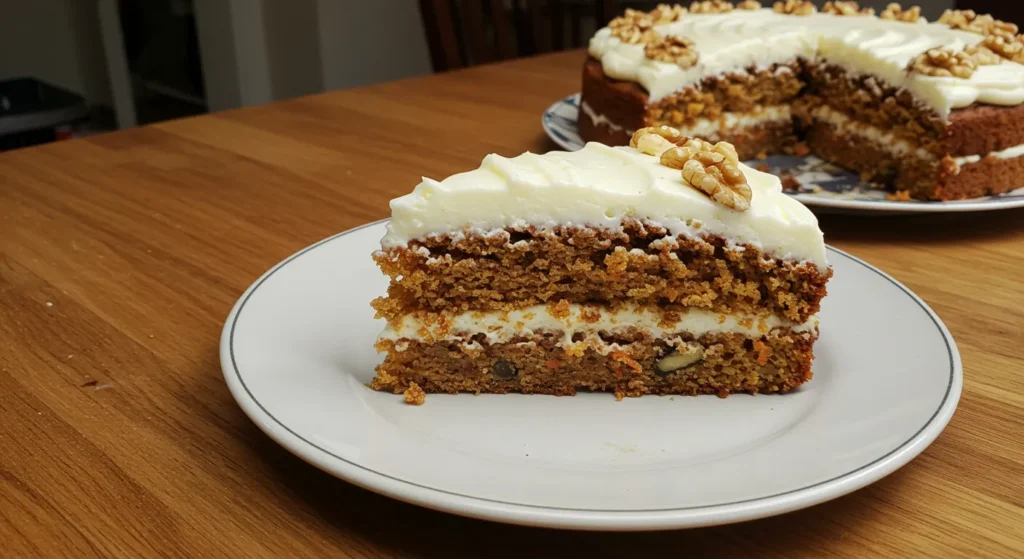 carrot walnut cake