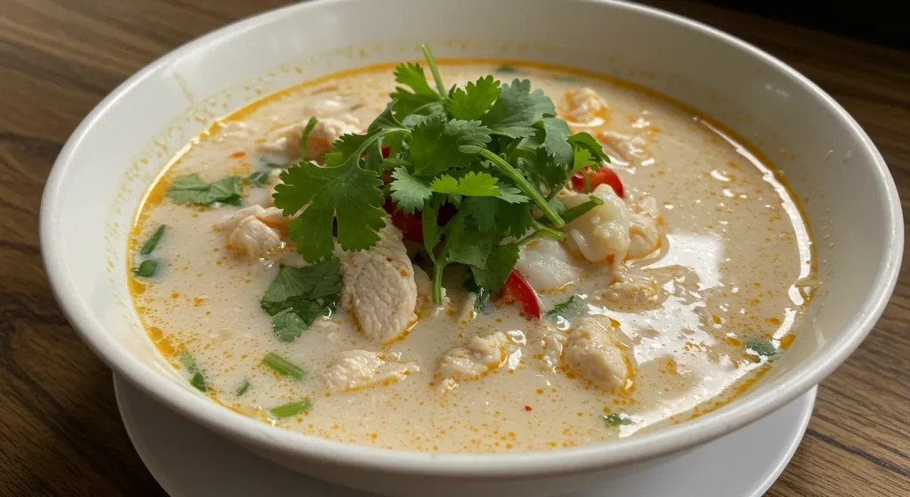 thai coconut soup