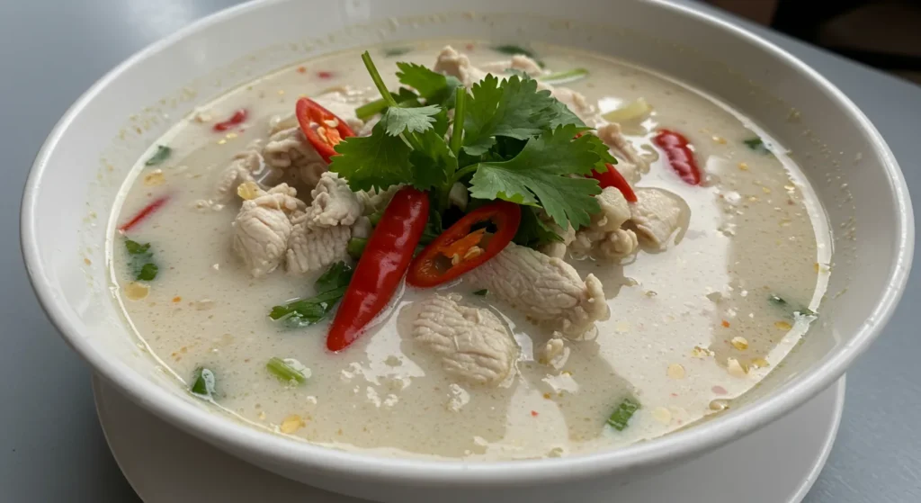 thai coconut soup