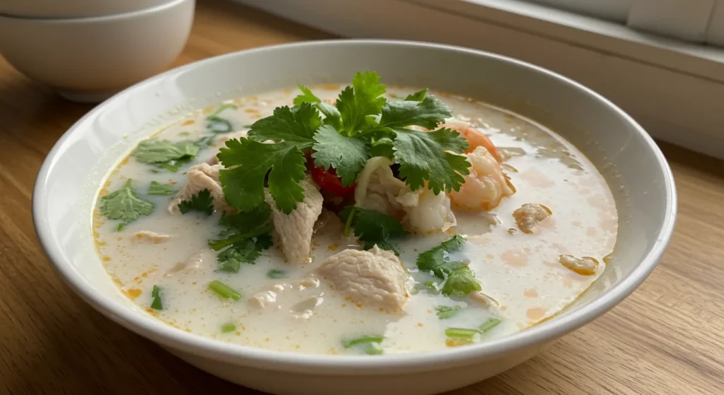 thai coconut soup