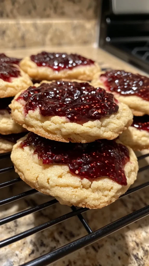 Jam Drop Cookies