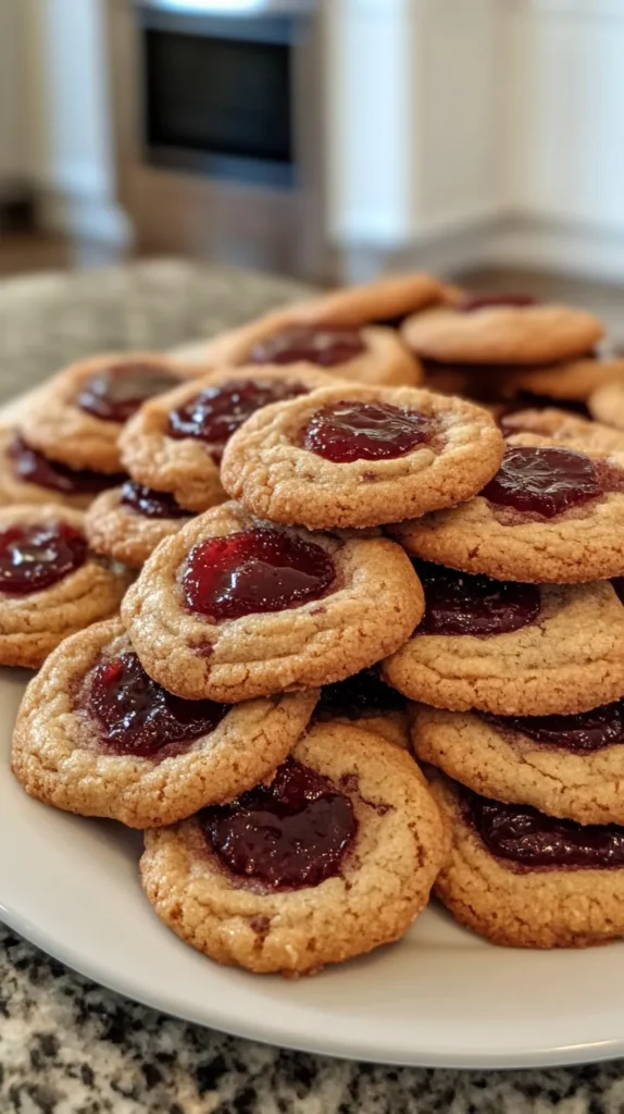 Jam Drop Cookies