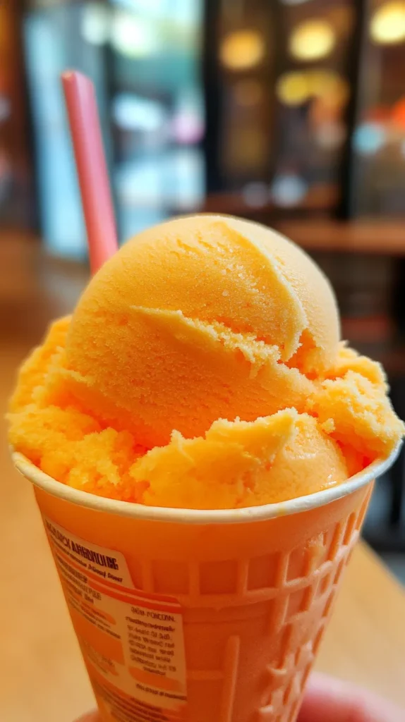 Orange Crush Sherbet